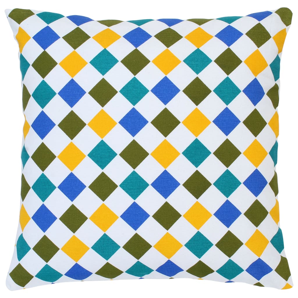 

vidaXL Kussens 2 st met print 40x40 cm katoen meerkleurig