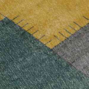 Ručně tkaný koberec Kilim bavlna 120 x 180 cm potisk barevný - obrázek 4