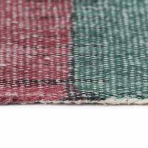Ručně tkaný koberec Kilim bavlna 120 x 180 cm potisk barevný - obrázek 5