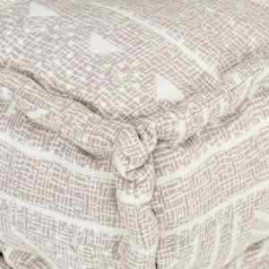 Modulární pouf béžový textil - obrázek 4