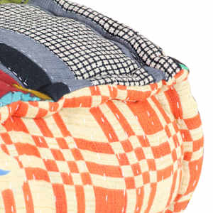 Modulární pouf patchwork textil - obrázek 9