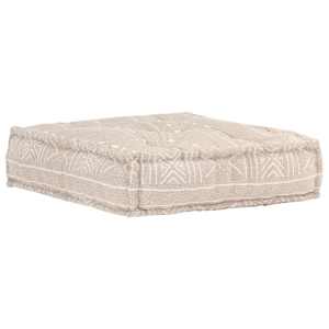 Modulární pouf béžový textil - obrázek 8