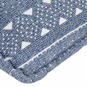 Sedací vak indigový textil patchwork - obrázek 5