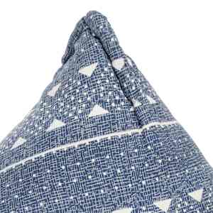 Sedací vak indigový textil patchwork - obrázek 6