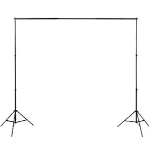 Foto studio set s pozadím, osvětlením a deštníky - obrázek 4