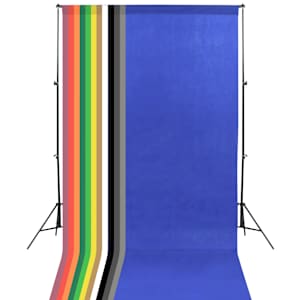 Foto studio set se softboxy a pozadím - obrázek 2