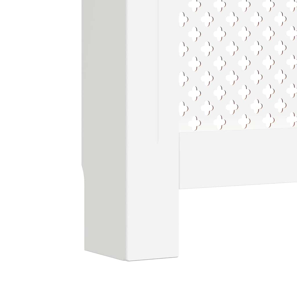 Pokrov za radiatorje 2 kosa bel 112x19x81,5 cm mediapan - slika 9