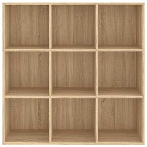 Knihovna dub sonoma 98 x 29 x 97,5 cm kompozitní dřevo - obrázek 4