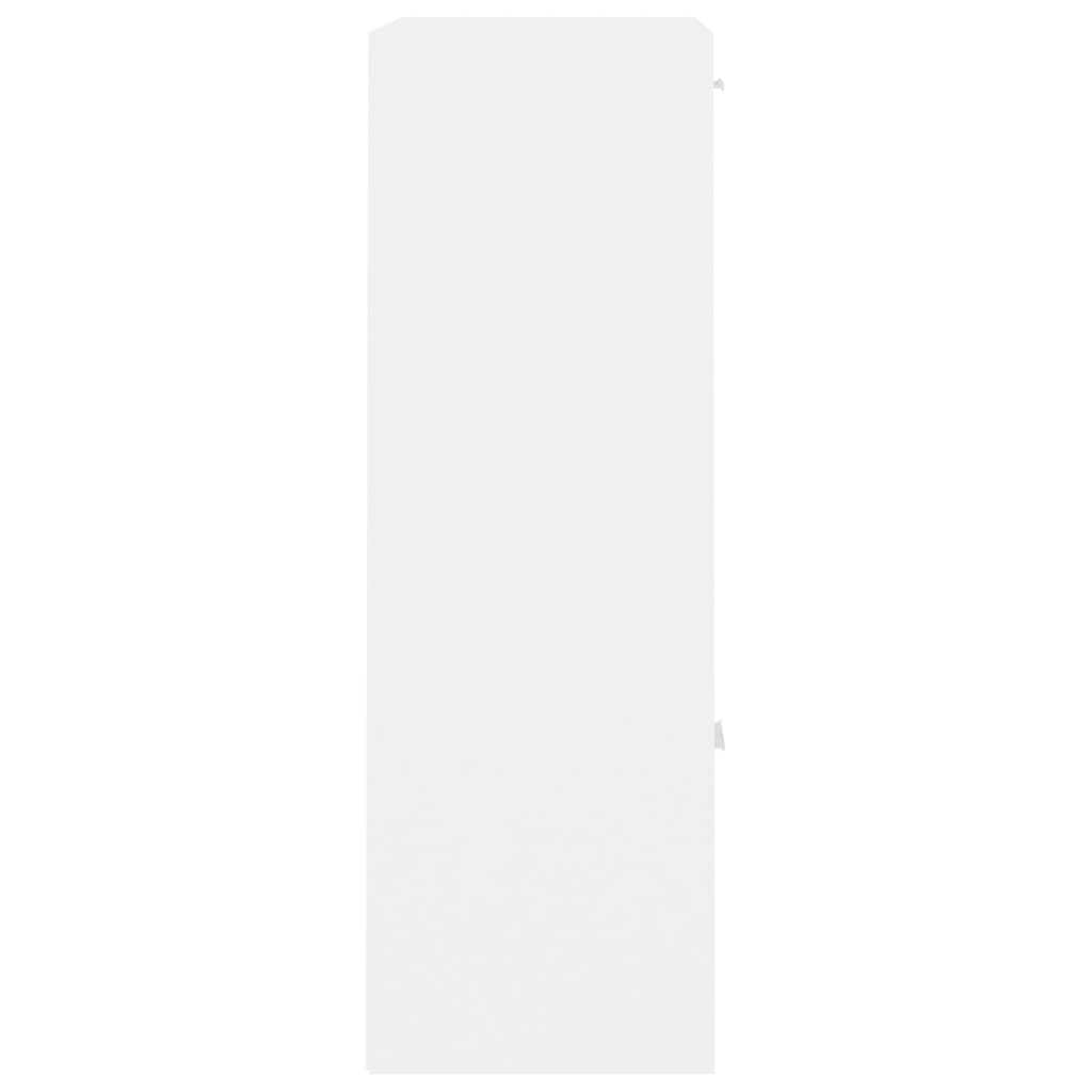 Lagerschrank Weiß 60 x 29,5 x 90 cm Spanplatte