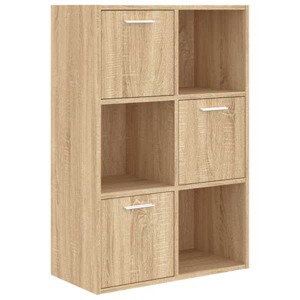 vidaXL hoiukapp, Sonoma tamm, 60 x 29,5 x 90 cm, tehispuit