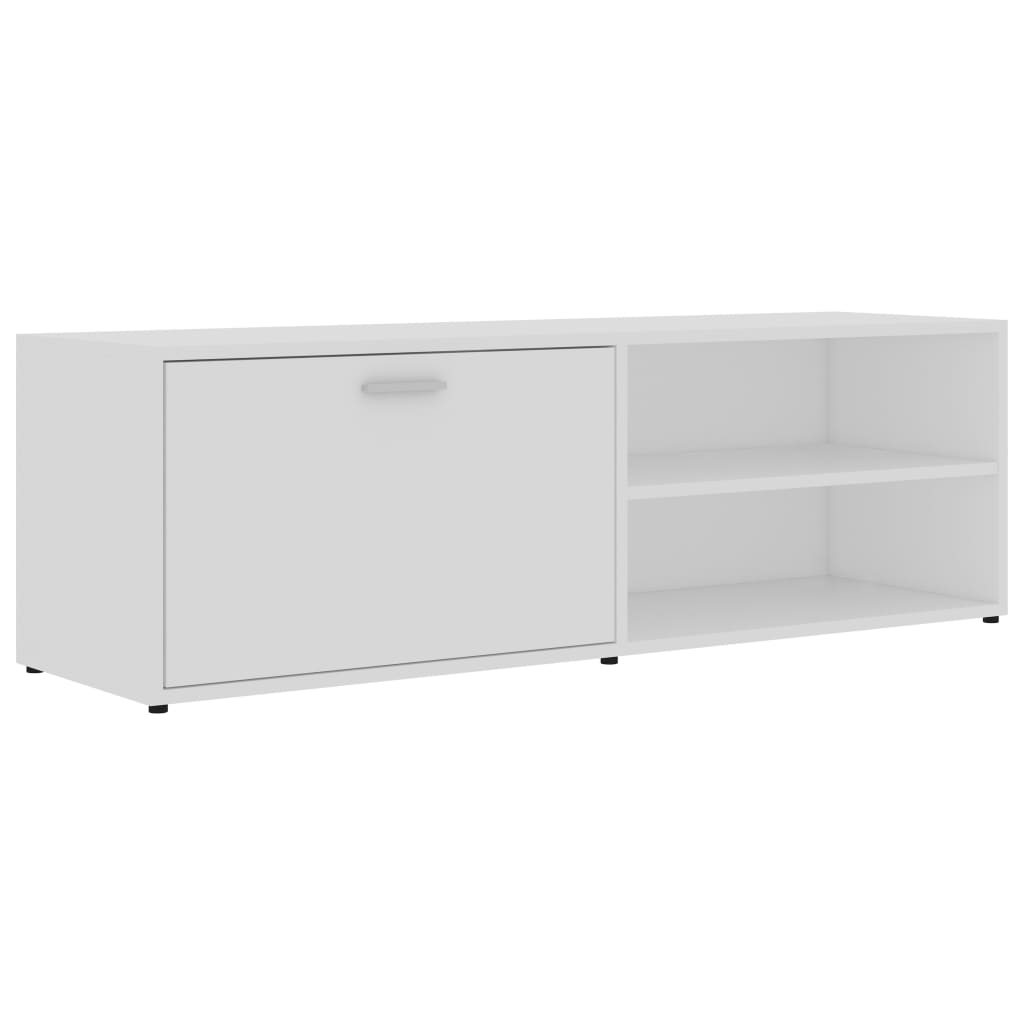 

vidaXL TV Cabinet White 47.2"x13.4"x14.6" Engineered Wood