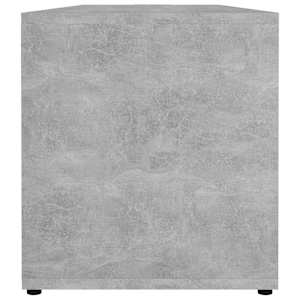 TV stolek betonově šedý 120 x 34 x 37 cm kompozitní dřevo - obrázek 8