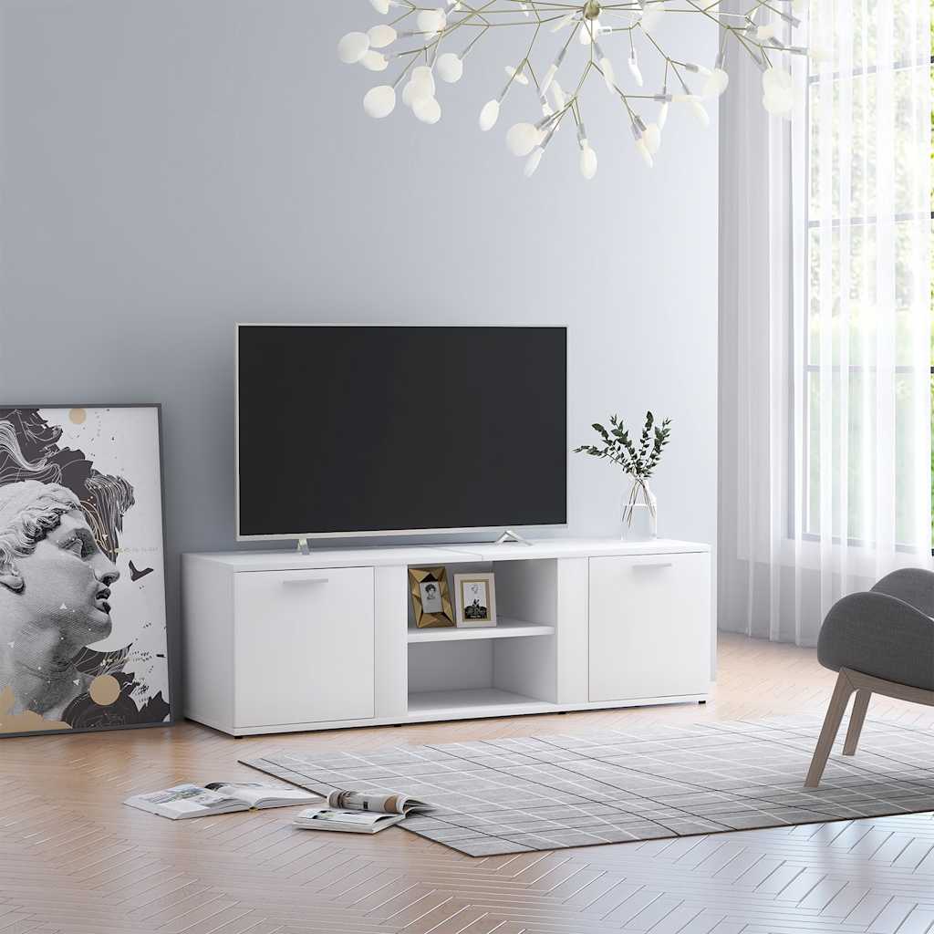 

vidaXL Tv-meubel 120x34x37 cm spaanplaat wit
