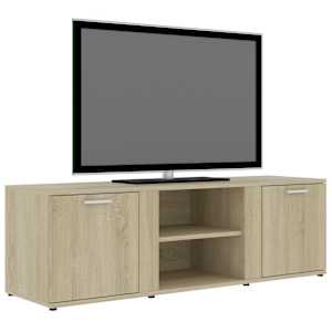 TV stolek dub sonoma 120 x 34 x 37 cm kompozitní dřevo - obrázek 3