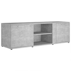 TV stolek betonově šedý 120 x 34 x 37 cm kompozitní dřevo - obrázek 2