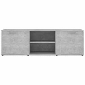 TV stolek betonově šedý 120 x 34 x 37 cm kompozitní dřevo - obrázek 7