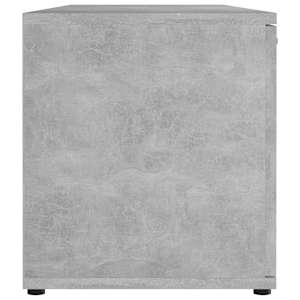 TV stolek betonově šedý 120 x 34 x 37 cm kompozitní dřevo - obrázek 8