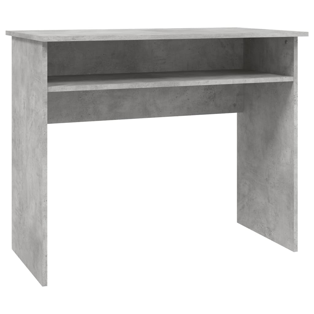 

vidaXL Desk Concrete Gray 35.4"x19.6"x29.1"Chipboard