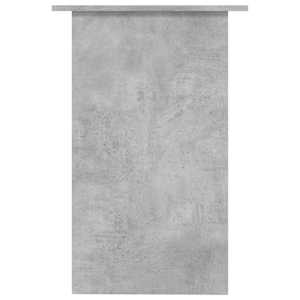 Psací stůl betonově šedý 90 x 50 x 74 cm kompozitní dřevo - obrázek 5