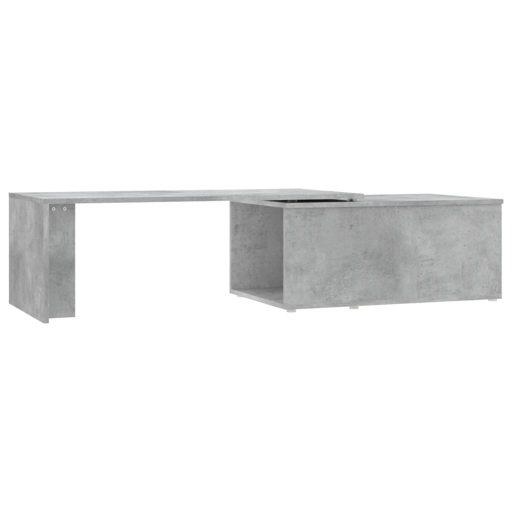 

vidaXL Coffee Table Concrete Gray 59.1"x19.7"x13.8" Engineered Wood