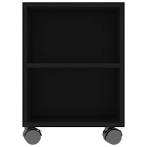 TV skříňka černá 120x35x48 cm kompozitní dřevo - obrázek 5