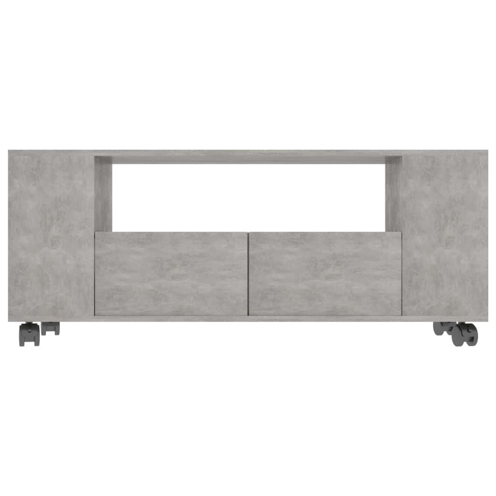 Tv-meubel 120x35x43 cm spaanplaat betongrijs