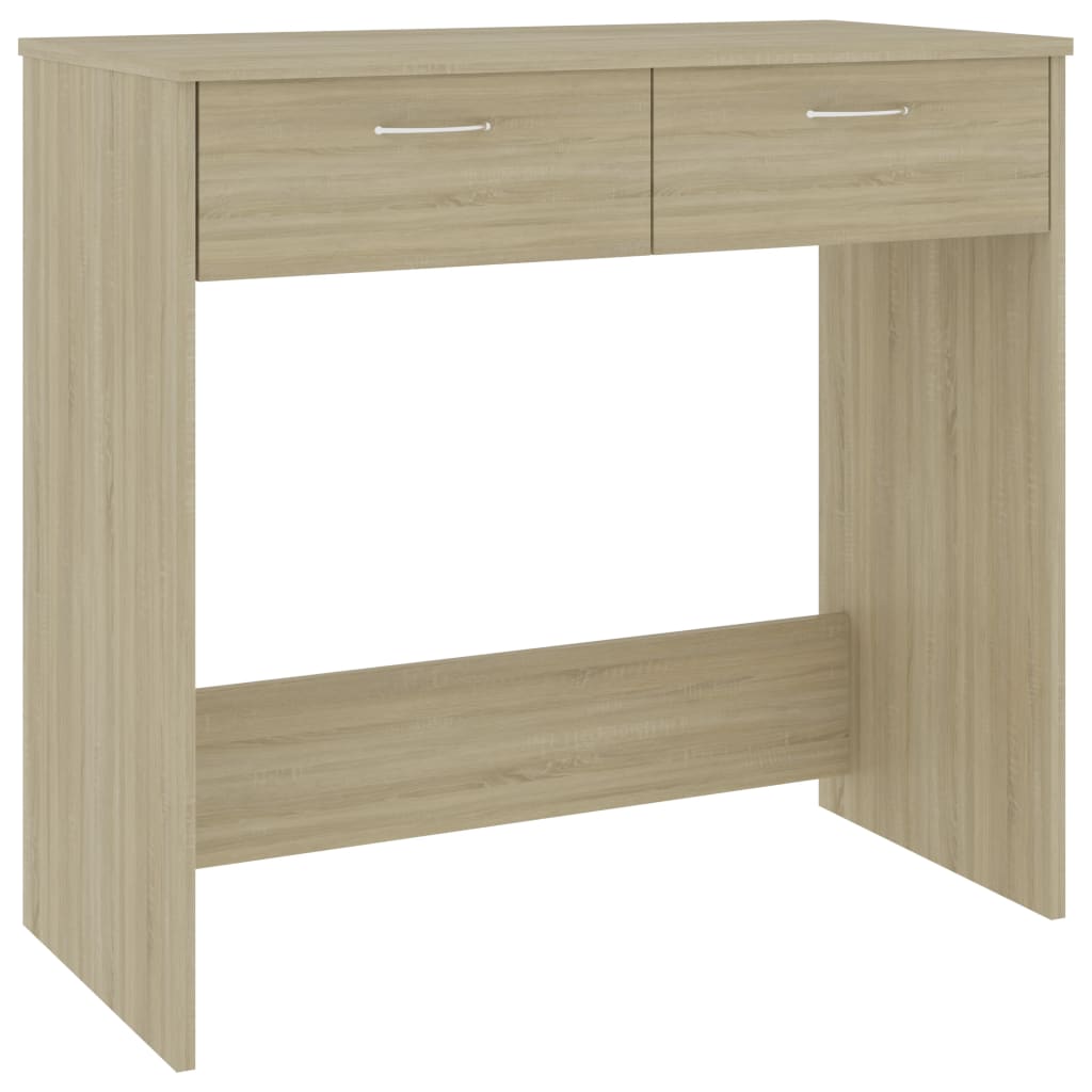 

vidaXL Desk Sonoma Oak 31.5"x15.7"x29.5" Engineered Wood