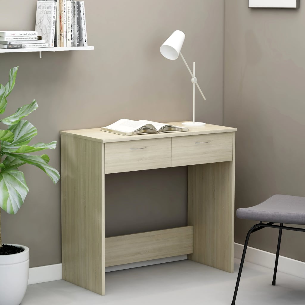 Schreibtisch Sonoma-Eiche 80x40x75 cm Holzwerkstoff kaufen