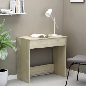 Psací stůl dub sonoma 80 x 40 x 75 cm kompozitní dřevo - obrázek 1