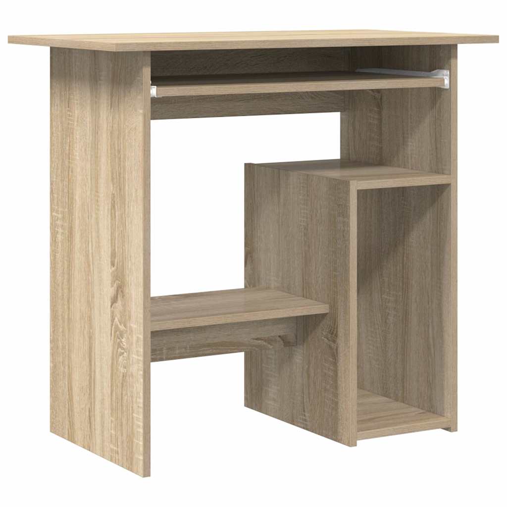 

vidaXL Desk Sonoma Oak 31.5"x17.7"x29.1" Engineered Wood