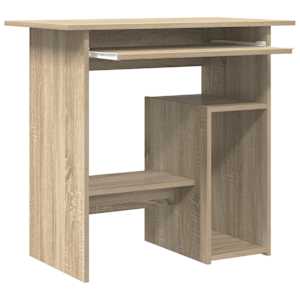 Psací stůl dub sonoma 80 x 45 x 74 cm kompozitní dřevo - obrázek 7