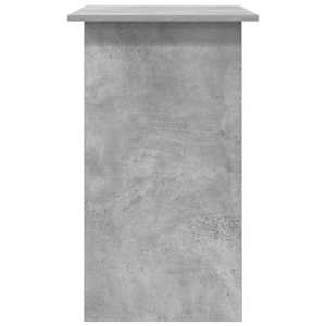 Psací stůl betonově šedý 80 x 45 x 74 cm kompozitní dřevo - obrázek 5