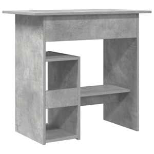 Psací stůl betonově šedý 80 x 45 x 74 cm kompozitní dřevo - obrázek 6