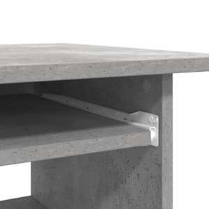 Psací stůl betonově šedý 80 x 45 x 74 cm kompozitní dřevo - obrázek 8