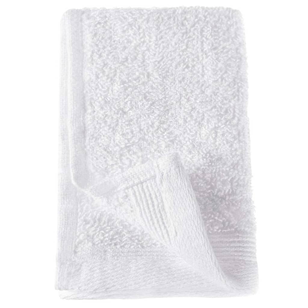 

vidaXL Gastendoekjes 25 st 350 g/m² 30x50 cm katoen wit