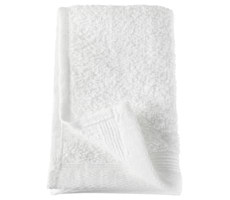 vidaXL Guest Towels 10 pcs Cotton 450 gsm 30x50 cm White