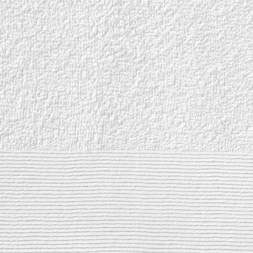 2 db fehér pamut szaunatörölköző 450 g/m² 80 x 200 cm 