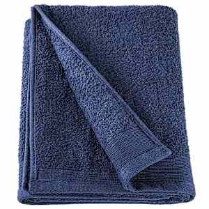 vidaXL Toallas de sauna 5 uds algod&oacute;n azul marino 450 g/m&sup2; 80x200 cm