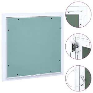 vidaXL ligip&auml;&auml;supaneel alumiiniumraami ja kipsiga 200 x 200 mm