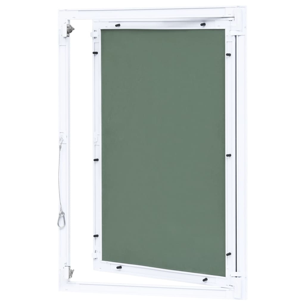 Přístupový panel s hliníkovým rámem a sádrokartonem 400x600 mm