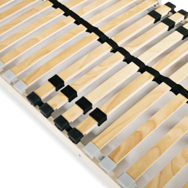 vidaXL Rete a Doghe 7 Zone con 28 Doghe 70x200 cm Telaio Struttura Giroletto