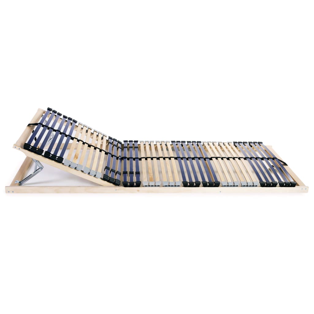 vidaXL Lattenbodems 2 st met 42 latten 7 zones 70x200 cm afbeelding