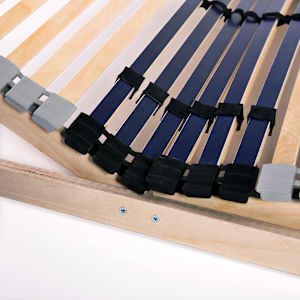 Lamelové rošty do postele 2 ks 42 lamel 7 zón 80 x 200 cm - obrázek 7