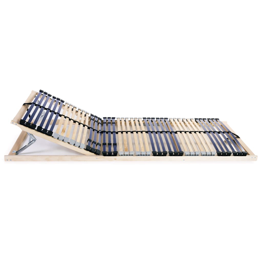 vidaXL Lattenbodems 2 st met 42 latten 7 zones 80x200 cm afbeelding