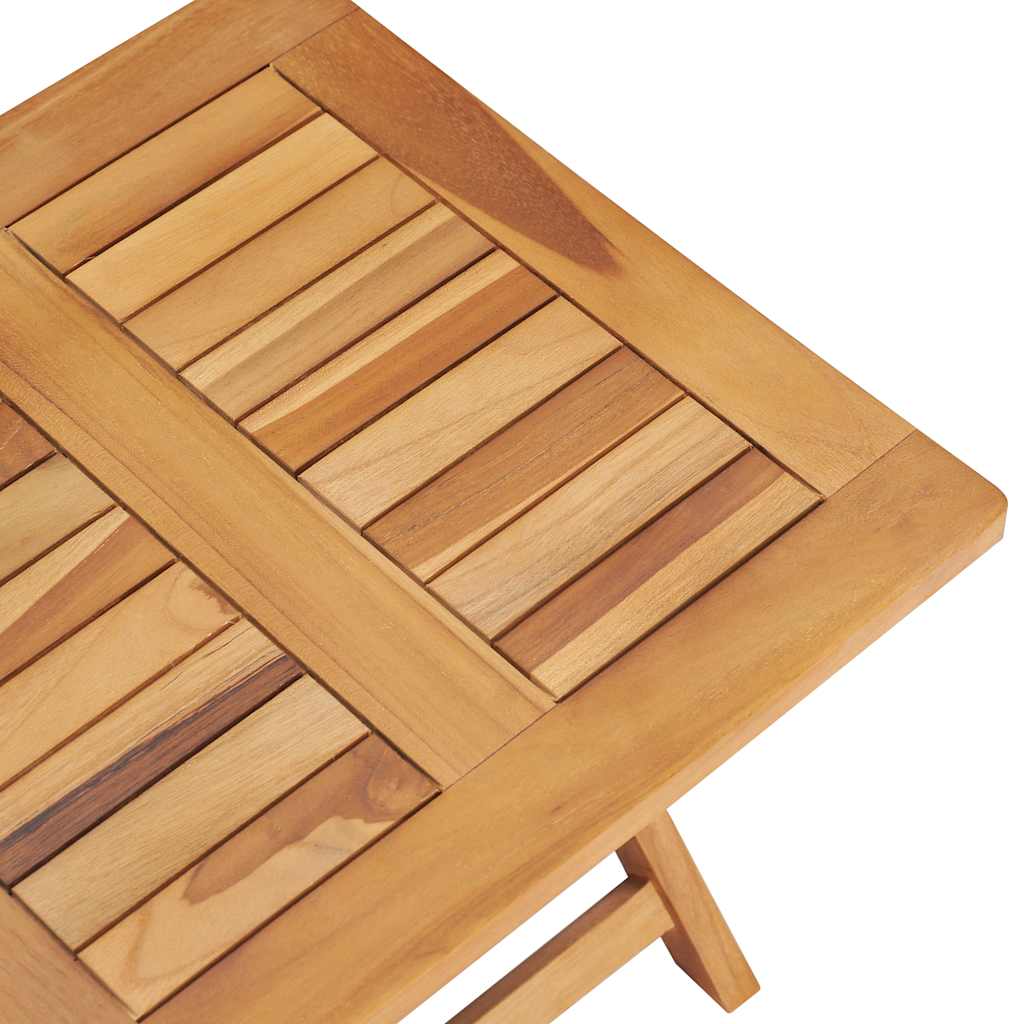Zahradní lehátka 2 ks se stolkem masivní teak - obrázek 15