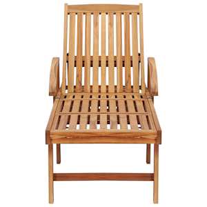 Zahradní lehátka 2 ks se stolkem masivní teak - obrázek 3