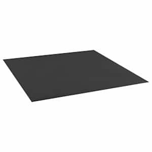vidaXL liivakasti vooder, must, 120x110 cm