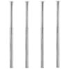 vidaXL teleskoop-lauajalg, 4 tk, kroomitud, 710&ndash;1100 mm