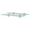 vidaXL seinariiulid 2 tk klaasist 40 x 10 cm 8 mm