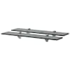 vidaXL seinariiulid 2 tk klaasist 60 x 10 cm 8 mm
